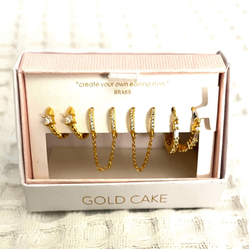 Gold Cake Limited Edition Earrings